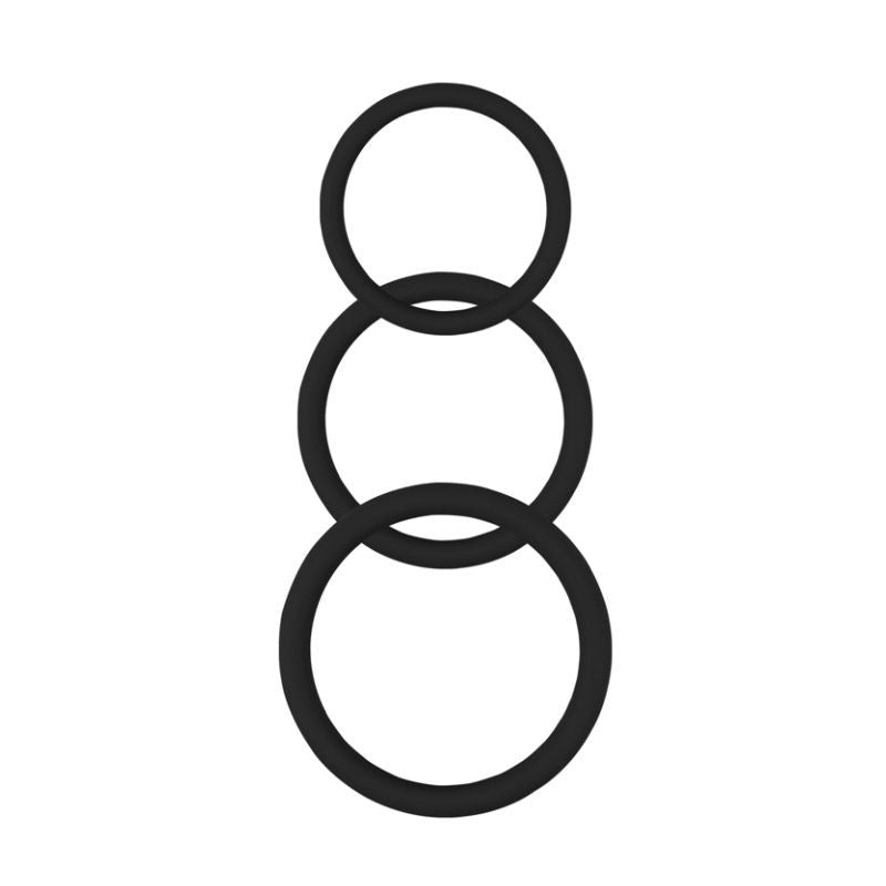 Chisa Magnum Force Silicone Cock Ring Set - - Cock Ring Sets