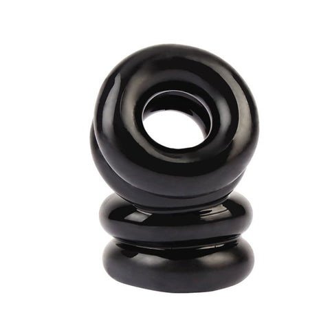 Chisa Double Stacked Dual Pleasure Mens Cock Ring - Stretchy Cock Rings