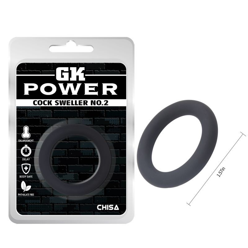 Chisa Cock Sweller Silicone Ball And Cock Ring - Ring 2 - Stretchy Cock Rings