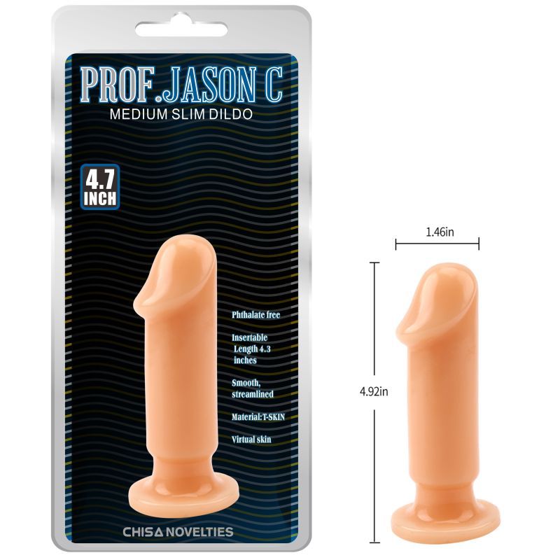 Chisa Realistic Cock Shaped Anal Pleasure Plug Flesh - - Butt Plugs