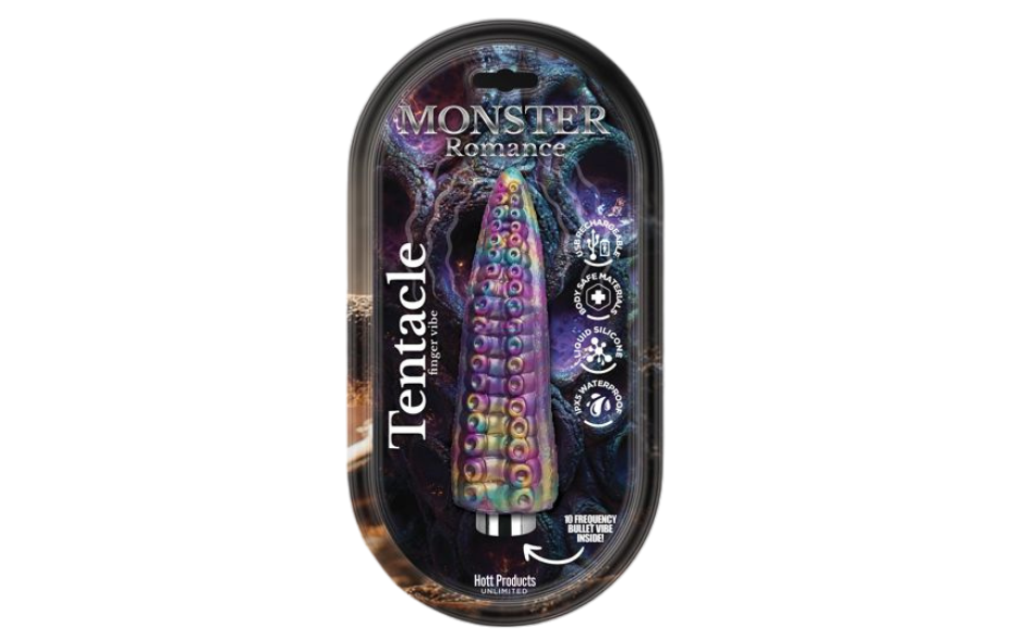 Hott Products Tentacle Silicone USB Rechargeable Bullet Vibe - Bullet Vibrators
