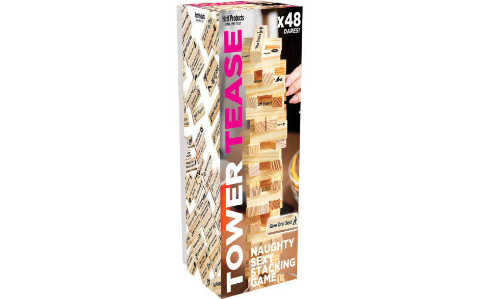 Hott Products The Tower Tease Naughty Sexy Stacking Game - Sex Games, Coupons and Tricks