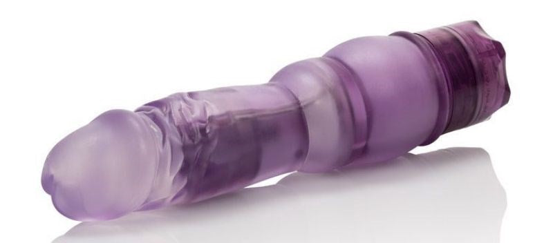 CalExotics Impulse 10 Function Softee Satin Vibrating Dong - G-Spot Vibrators
