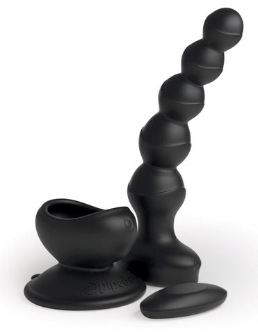 Pipedream 3Some Wall Banger Vibrating Anal Beads - Anal Beads and Balls