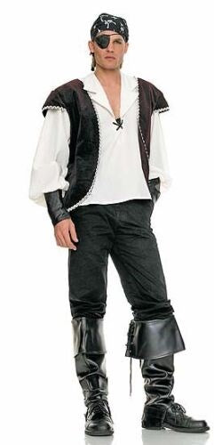 5 Piece First Mate Costume - Fancy Dress Ups