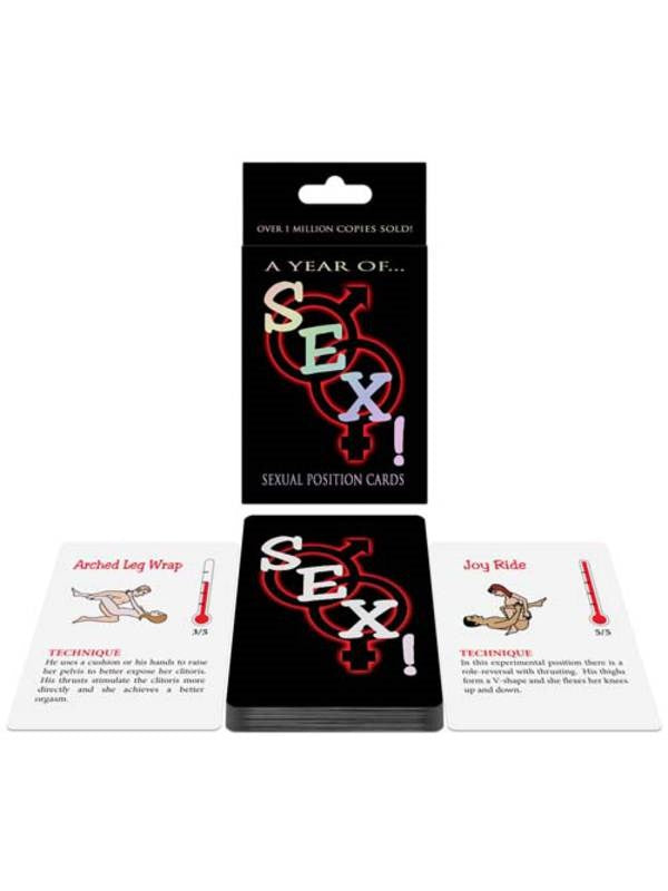 A Year of Sex! Card Game - Sex Games, Coupons and Tricks