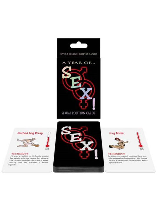 A Year of Sex! Card Game - Sex Games, Coupons and Tricks