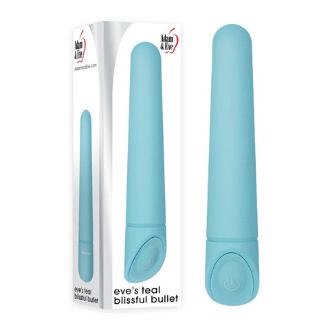 Eve's Teal Blissful Bullet - Stylish Design, Powerful Vibrations - Bullet Vibrators