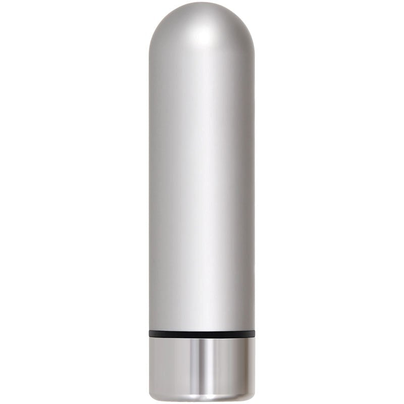 Adam & Eve Rechargeable Silver Metal Bullet - - Bullet Vibrators