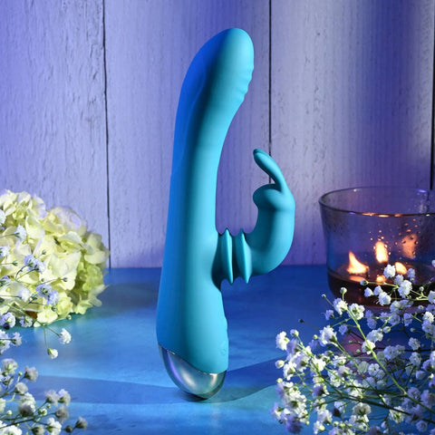 Adam & Eve Shimmy & Shake Velvet Rabbit - Rabbit Vibrators