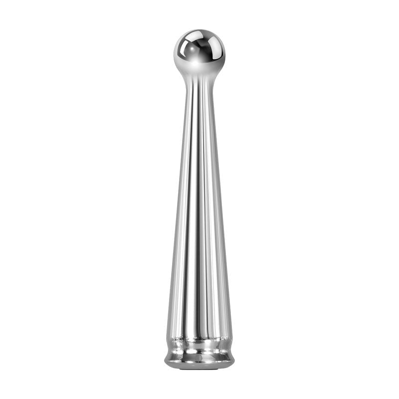 Adam & Eve Tease Me Rechargeable Metal Pleasure Vibrator - Metal Vibrators
