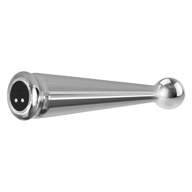 Adam & Eve Tease Me Rechargeable Metal Pleasure Vibrator - Metal Vibrators