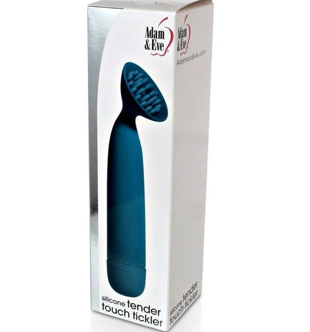 Adam & Eve Tender Touch Silicone Clit Tickler - Clit Ticklers and Pulsators