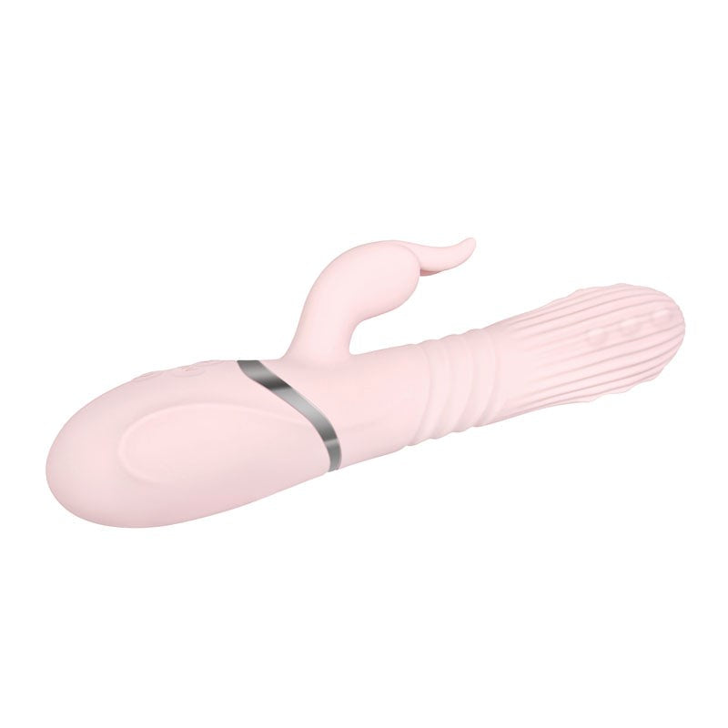 Adam & Eve Pleasure-Enhancing Thrusting Vibrator - Rabbit Vibrators