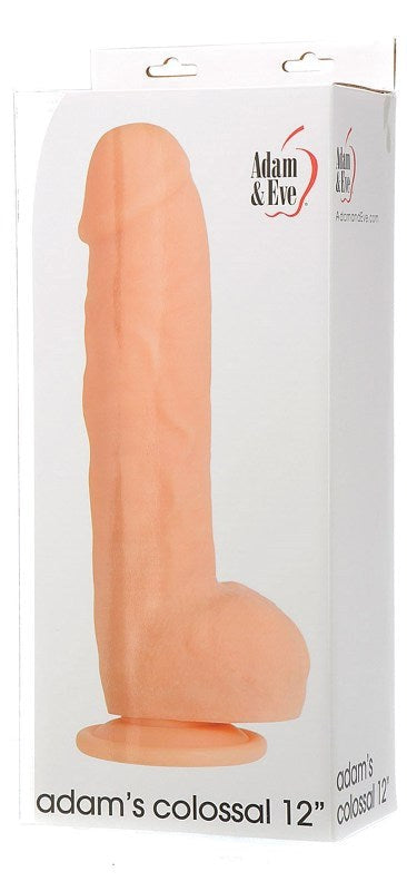 Adam and Eve Adam's Colossal 12 inch Dong - - Realistic Dildos