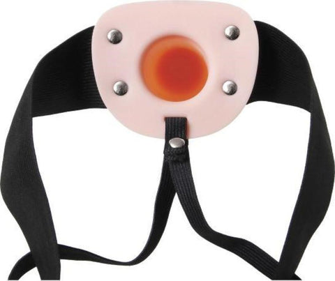 Adam and Eve Adams Flexskin Hollow Strap-On with Extensions - Strap On Sextoys