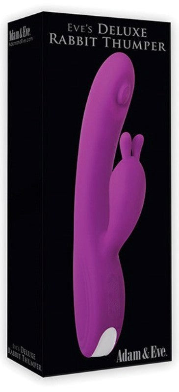Eve's Deluxe Rabbit Thumper - Dual Motors, Nine Functions, Sensations Galore - Rabbit Vibrators