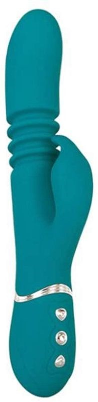 Adam and Eve Eve's Rechargeable Thrusting Rabbit - Rabbit Vibrators