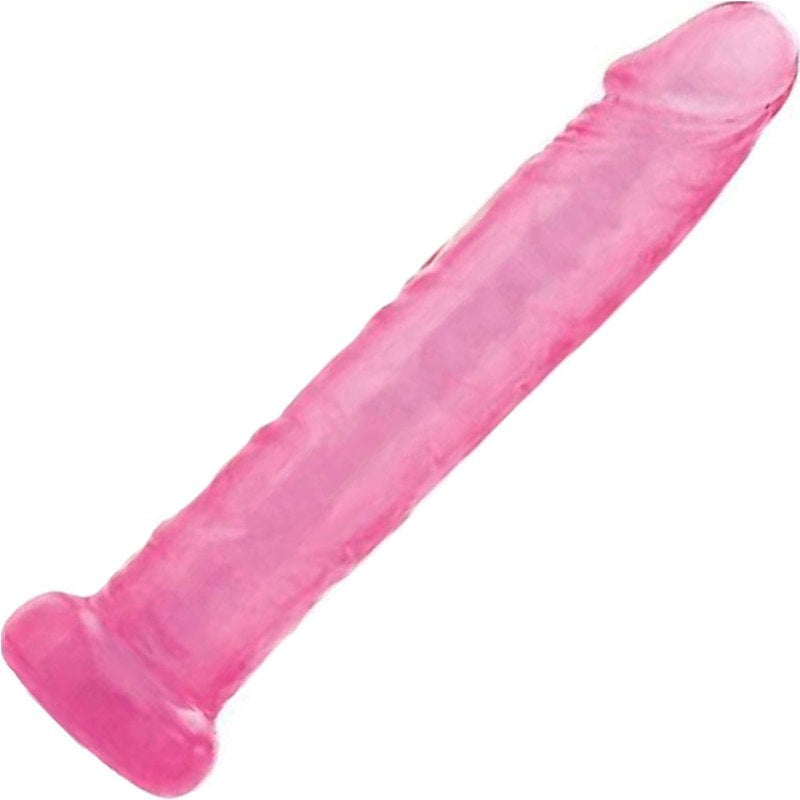 Adam and Eve Pink Jelly Slim Dildo - - Realistic Dildos