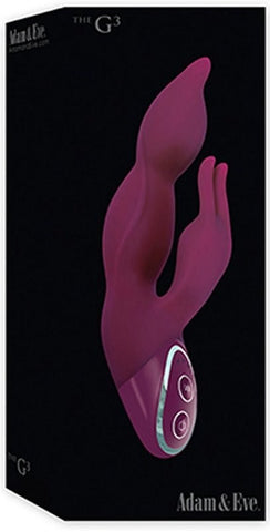 Adam and Eve The G3 Silicone Rabbit Vibrator - Rabbit Vibrators