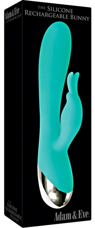 Adam and Eve The Silicone Rechargeable Bunny - Rabbit Vibrators