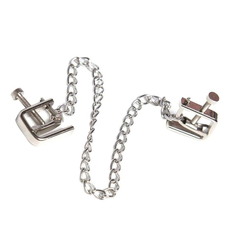 Adjustable Nipple C-Clamps - - Breast and Nipple Toys