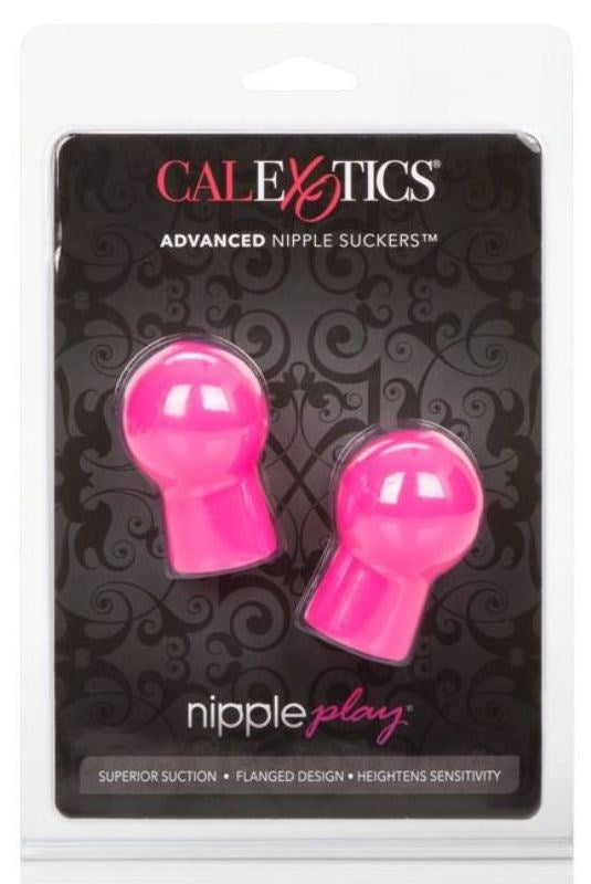 Advanced Nipple Suckers Pink - - Breast and Nipple Toys