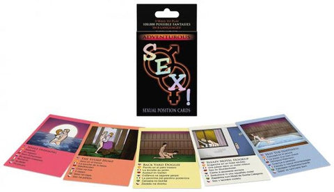 Adventurous Sex! Card Game - Sex Games, Coupons and Tricks