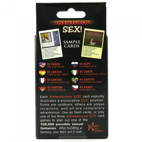 Adventurous Sex! Card Game - Sex Games, Coupons and Tricks
