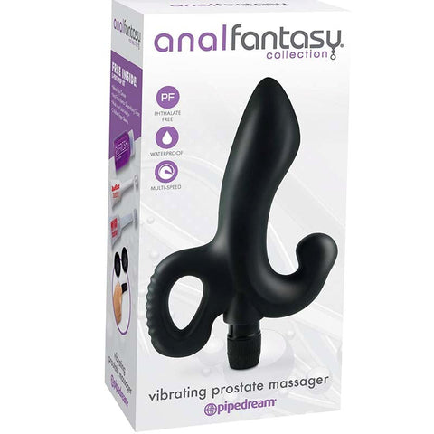 Anal Fantasy Vibrating Prostatic Play Massager - Prostate Toys