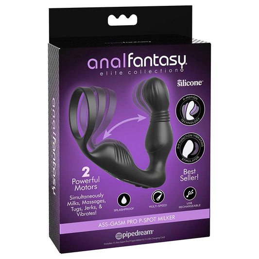Anal Fantasy Ass-Gasm Pro Vibrating P-Spot Milker - Prostate Toys