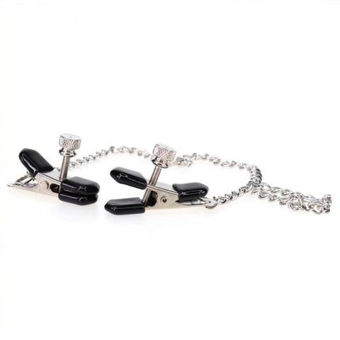 Alligator Nipple Clamp With Chain - Breast and Nipple Toys