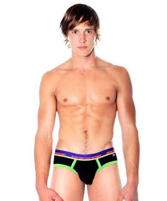 Almost Naked Eclipse Brief w/ Show-It Black - Jocks and G-Strings