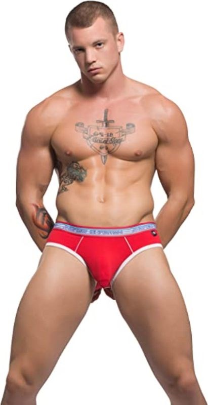 Almost Naked Holiday Air Jock Red - Jocks and G-Strings