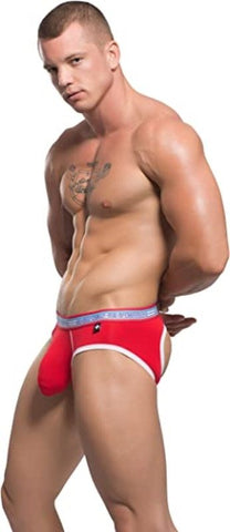 Almost Naked Holiday Air Jock Red - Jocks and G-Strings