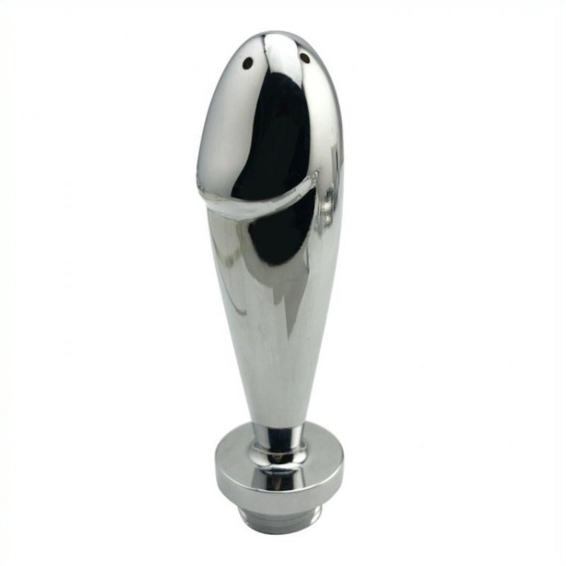 Alumi Tip Shower Nozzle - - Steel Sex Toys