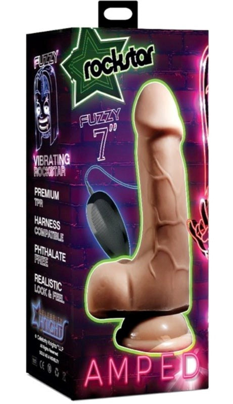 Amped - Fuzzy 7.5 Inch - Realistic Dildos