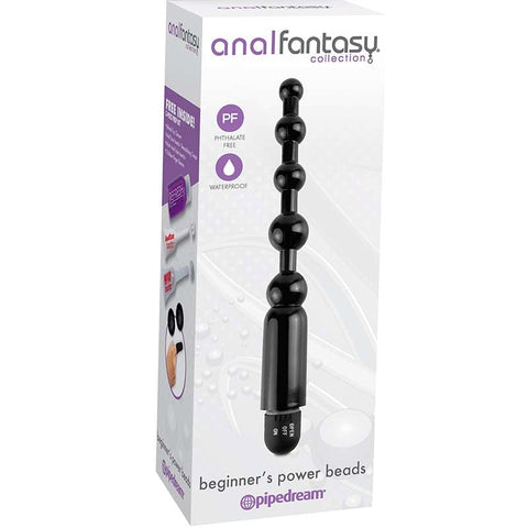 Anal Fantasy Collection Beginners Power Anal Beads - Anal Beads and Balls