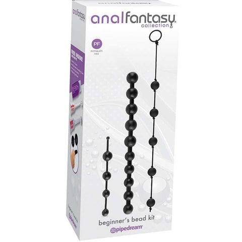 Anal Fantasy Collection Beginners Anal Bead Kit - Anal Beads and Balls