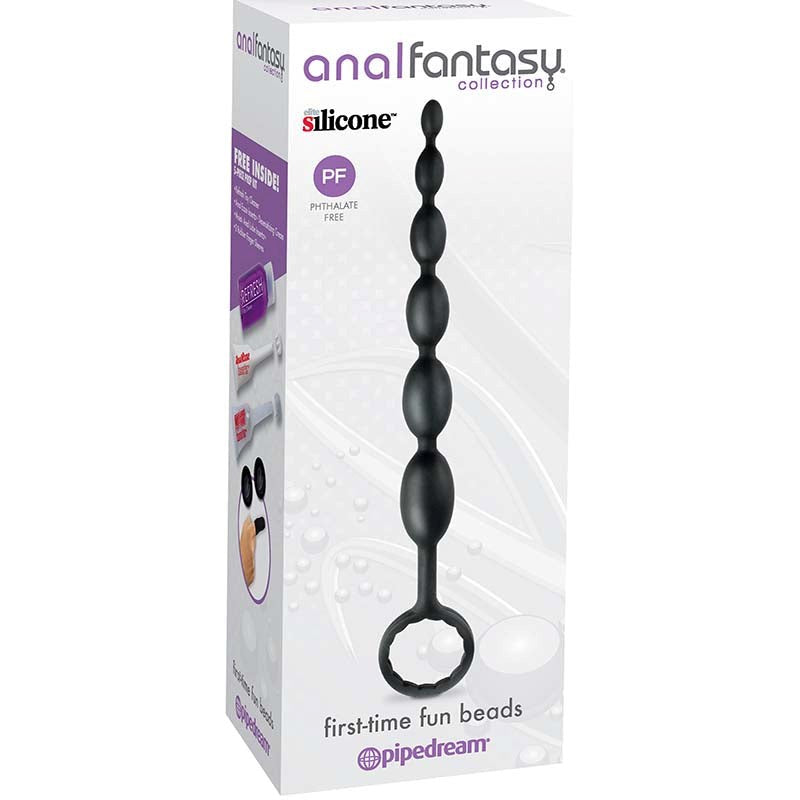 Anal Fantasy Collection First Time Fun Beads - - Anal Beads and Balls