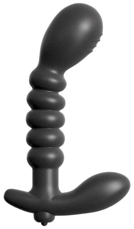 Anal Fantasy Collection Ribbed Prostate Vibrator - Prostate Toys