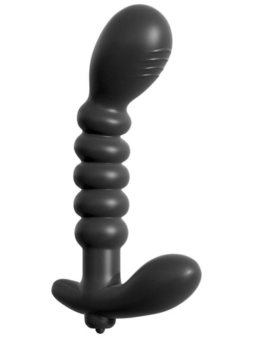 Anal Fantasy Collection Ribbed Prostate Vibrator - Prostate Toys