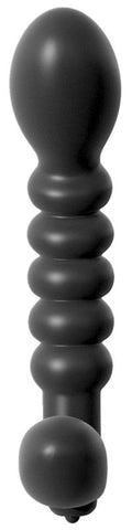 Anal Fantasy Collection Ribbed Prostate Vibrator - Prostate Toys