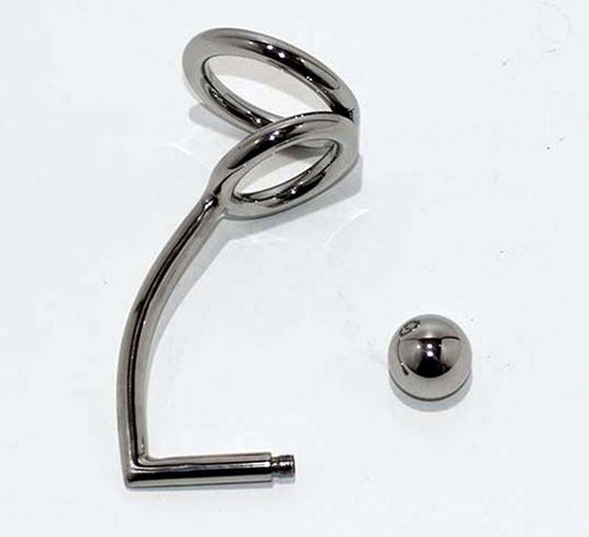 Anal Jock Lock With Duo Rings - Spreaders and Hangers