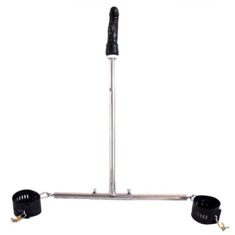 Ankle Spreader Bar With Dildo - Spreaders and Hangers