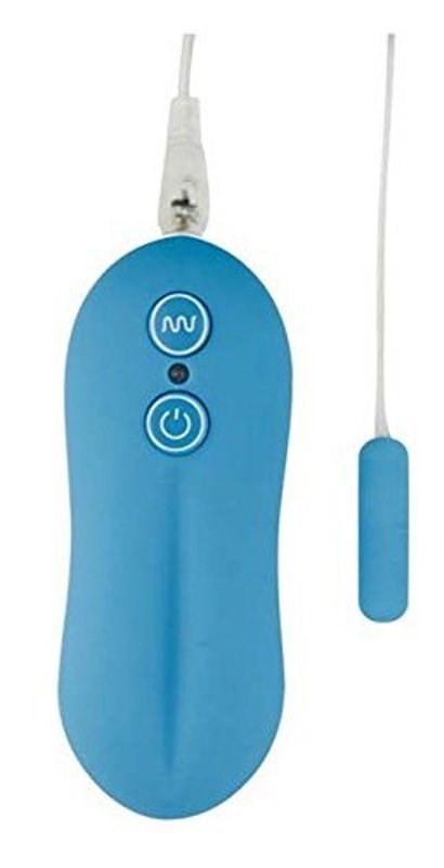 Aphrodisia 10 Function Mini Vibrating Bullet Blue - Clit Ticklers and Pulsators