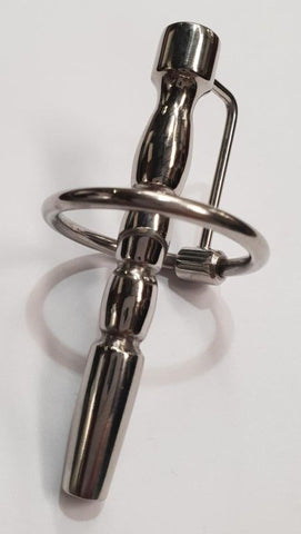 Apollo Cum Thru Cock Plug & Glans Ring - Penis Plugs