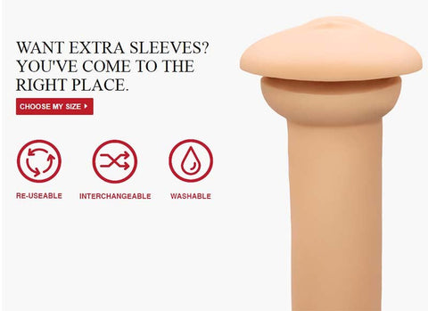 Autoblow 2 Oral Sleeves - Masturbators and Strokers