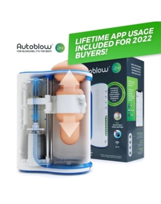 AUTOBLOW A.I. PLUS MACHINE (INCLUDES 1 MOUTH SLEEVE) - Luxury Sex Toys
