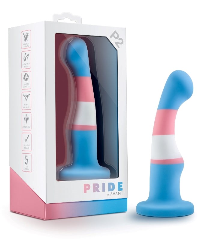 Avant Pride P2 True Blue - - Non-Realistic Dildos